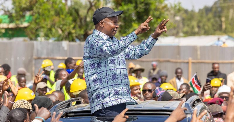 Kindiki Warns Rivals Against Inciting Youth as NYOTA Rollout Continues