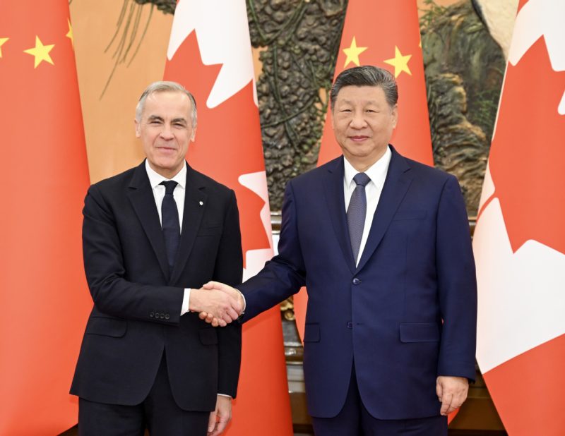 China, Canada pledge deeper cooperation as Xi meets Carney in Beijing