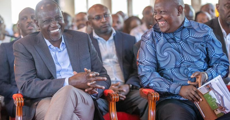 Nyeri Governor reaffirms total loyalty to Ruto