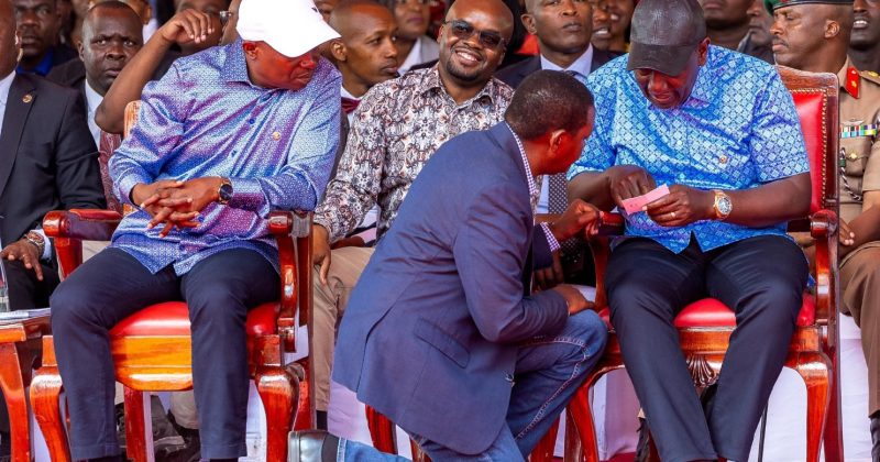 ‘Altered!’: Mutua dismisses kneeling image at Ruto’s Kasarani event