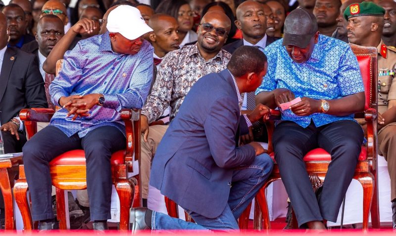 ‘Altered!’: Mutua dismisses kneeling image at Ruto’s Kasarani event