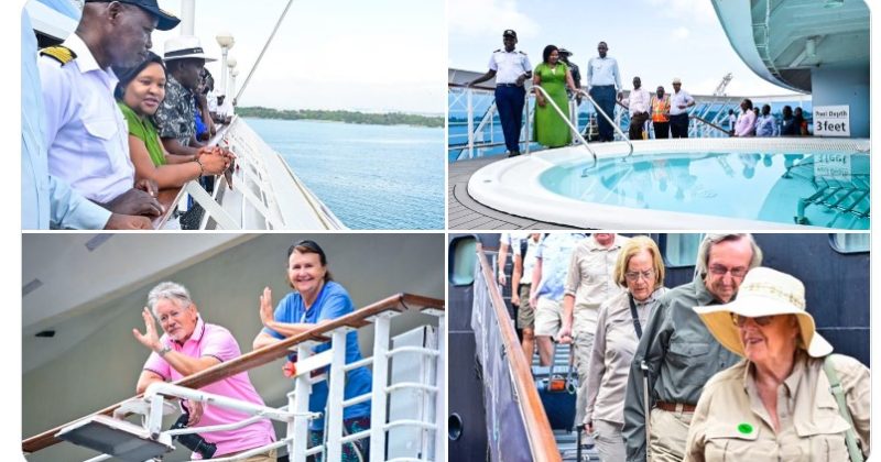 Luxury at Sea: Azamara Journey brings 690 tourists to Mombasa