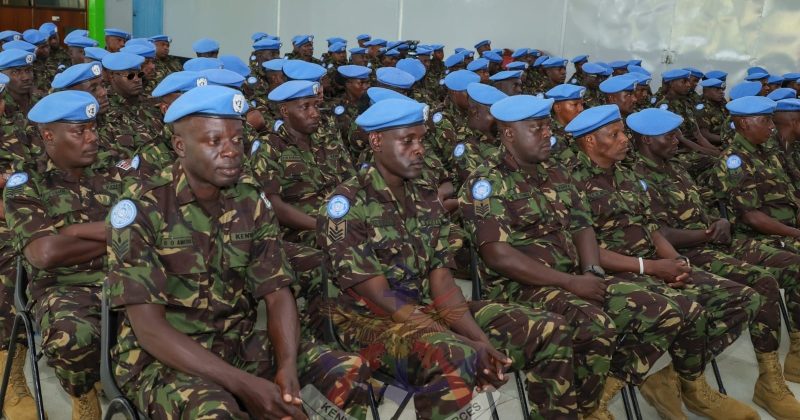 KDF Troops Cleared for UN Peacekeeping Mission After Final Readiness Inspection