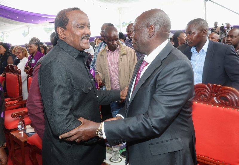 Kalonzo defends Gachagua over BBS mall US fraud claims