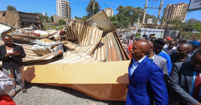 Gachagua Claims President Ruto Behind Demolition of Wamatangi’s Business