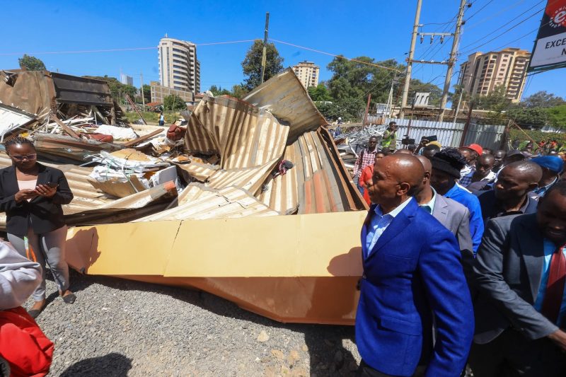 Gachagua Claims President Ruto Behind Demolition of Wamatangi’s Business