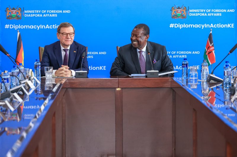 German Foreign Minister lauds Kenya’s role in regional mediation and global security efforts