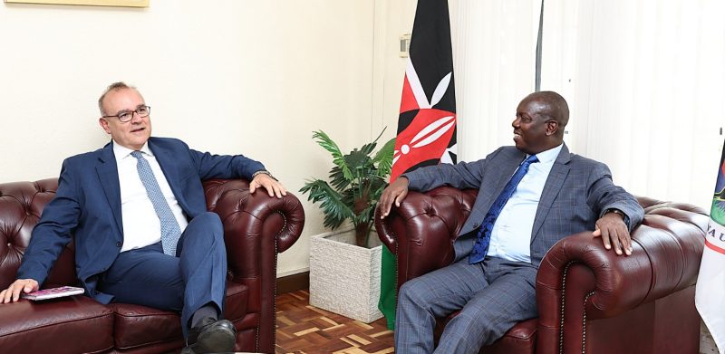 DPP Ingonga, Italian envoy discuss Kenya–Italy cooperation on transnational crime