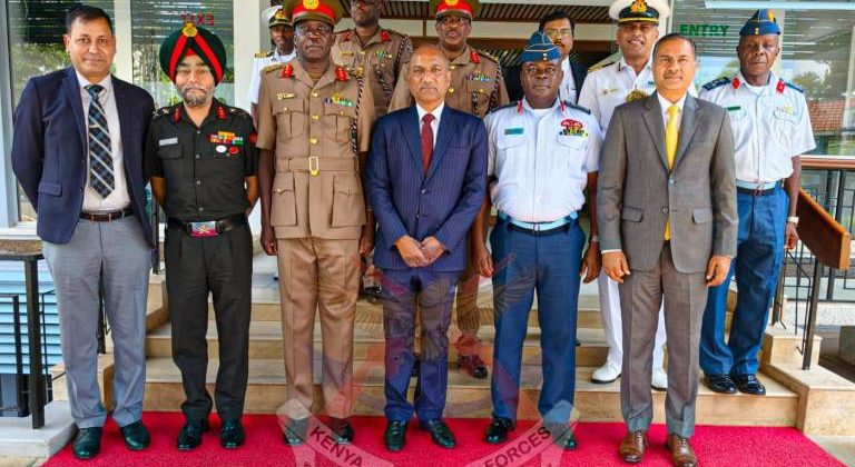 21 Indian defence firms showcase capabilities at the 3rd India–Kenya Defence exhibition in Nairobi