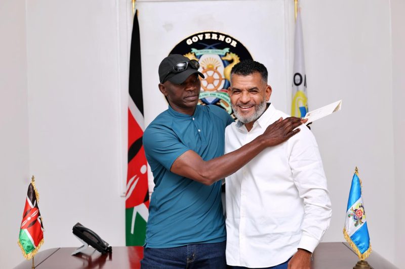 Late Raila Odinga’s Bodyguard Maurice Ogeta Appointed Mombasa County Security Advisor