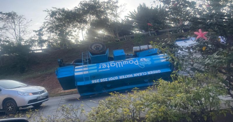 Crash on Nairobi’s Red Hill causes traffic delays