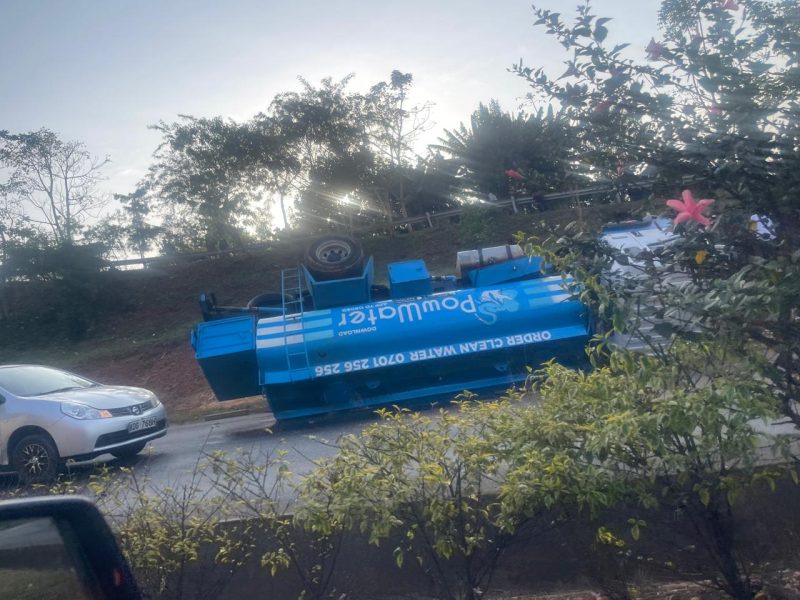 Crash on Nairobi’s Red Hill causes traffic delays