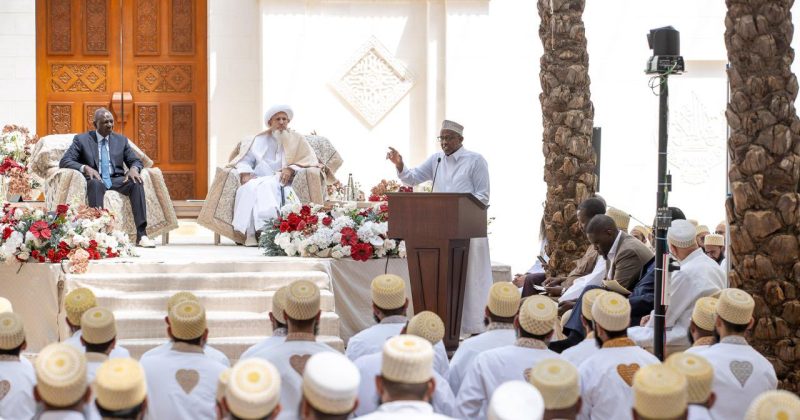 President Ruto praises role of Dawoodi Bohra community in housing, health and education