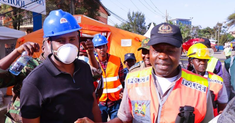 Search at South C Building Collapse Enters Sixth Day as Victim is Buried