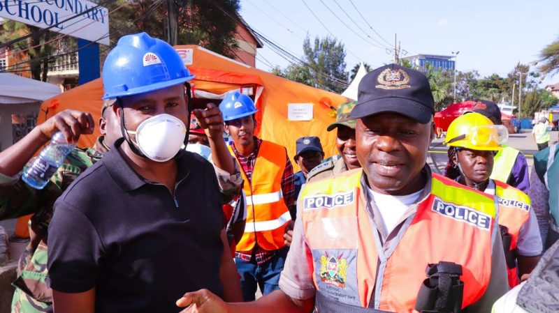 Search at South C Building Collapse Enters Sixth Day as Victim is Buried