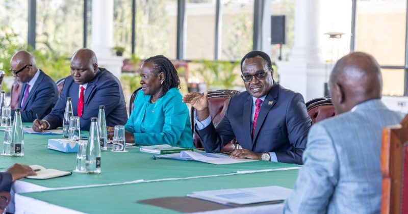 President Ruto Briefed Ahead of 2025 KCSE Results Release