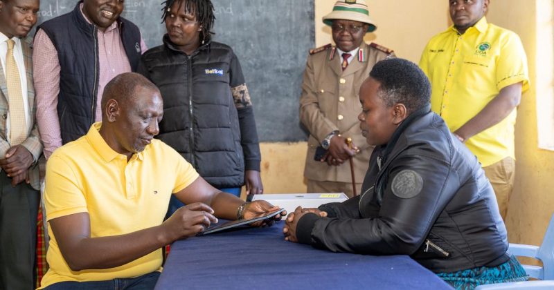 Ruto Takes Part in UDA Grassroots Elections in His Uasin Gishu Backyard