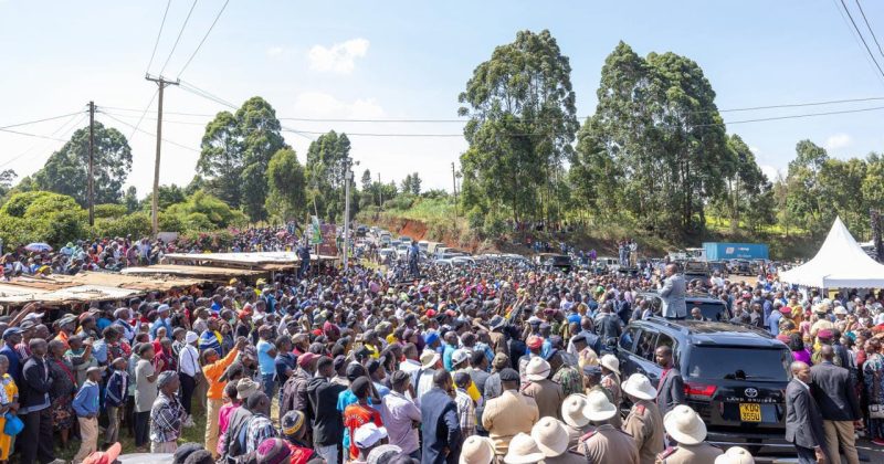 Inside Ruto’s Three-Day Tour in Nyeri, Gachagua’s Political Backyard