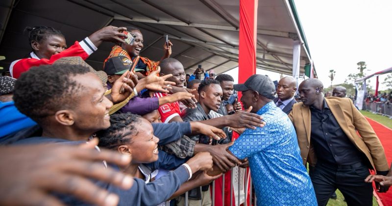 President Ruto Oversees Sh708mn NYOTA Disbursement to Youth at Kasarani