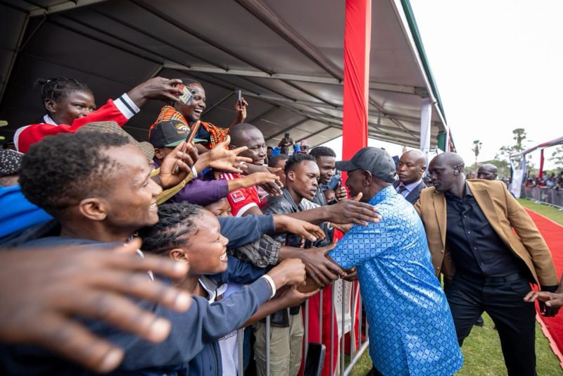 President Ruto Oversees Sh708mn NYOTA Disbursement to Youth at Kasarani