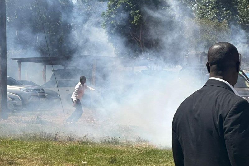 KNCHR Condemns Teargassing of Worshipers in Nyeri Church, Demands Police Accountability
