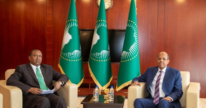 AUC Chair Welcomes Kenya’s new Permanent Representative, Galma Boru