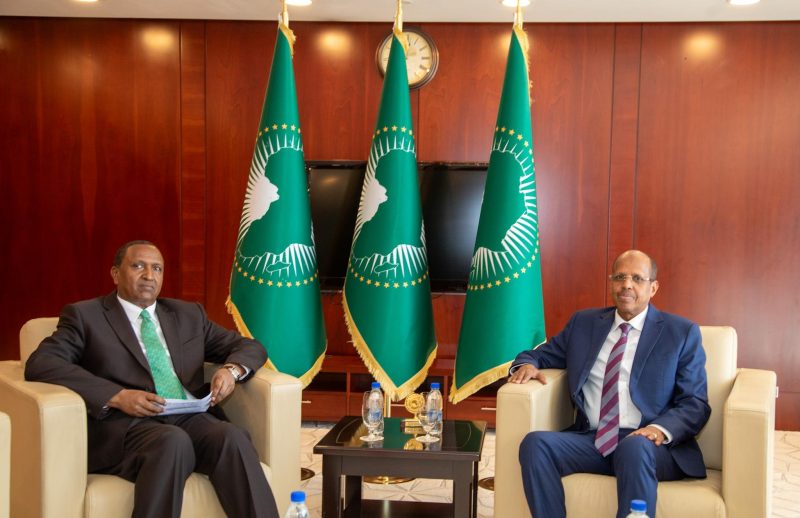 AUC Chair Welcomes Kenya’s new Permanent Representative, Galma Boru