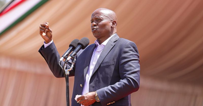 Kindiki castigates Gachagua’s plan to scrap SHA and Affordable Housing levy