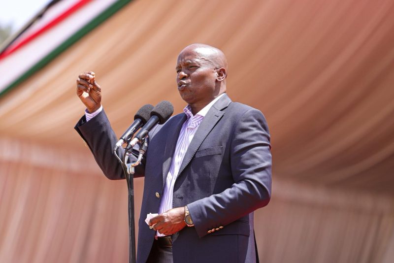 Kindiki castigates Gachagua’s plan to scrap SHA and Affordable Housing levy