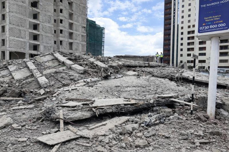 Body retrieved from collapsed South C building, one person still missing
