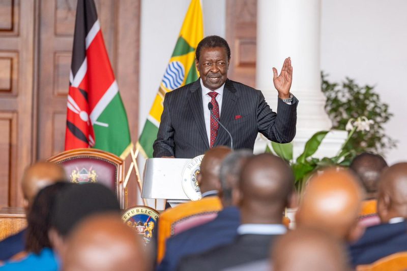 Mudavadi Defends Ruto’s Diplomatic Role, Urges Responsible Leadership