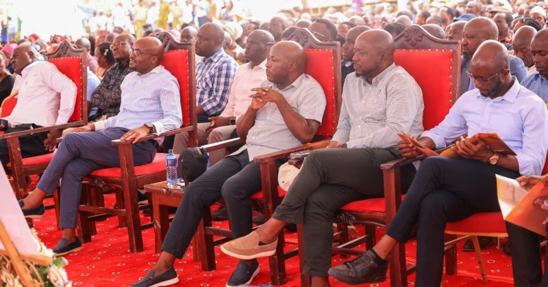 Ray Omollo, Jared Okello back unconditional Nyanza support for Ruto