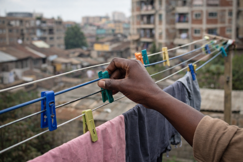 57-year-old man dies after electrocution from clothesline in Kariobangi North