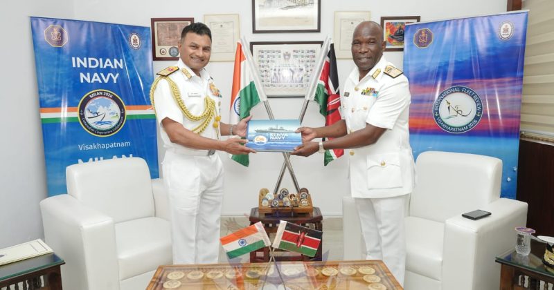 Kenya Navy Commander concludes high-level strategic visit to India