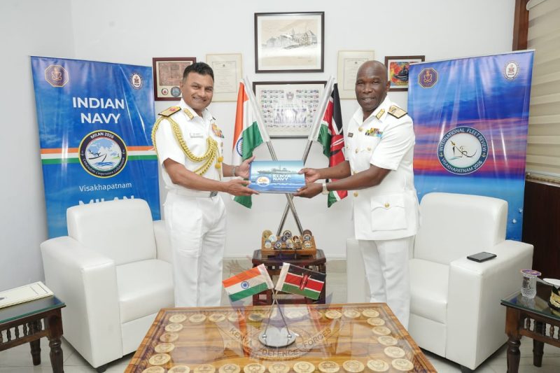 Kenya Navy Commander concludes high-level strategic visit to India