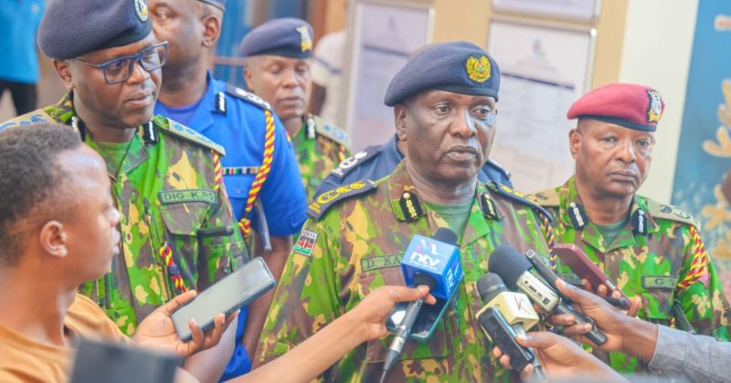 IG Kanja Says Police Closing in on Syndicate Recruiting Kenyans for Russia-Ukraine War