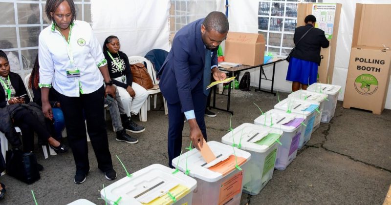 Sifuna Votes in LSK Elections, Highlights Fight Against Impunity