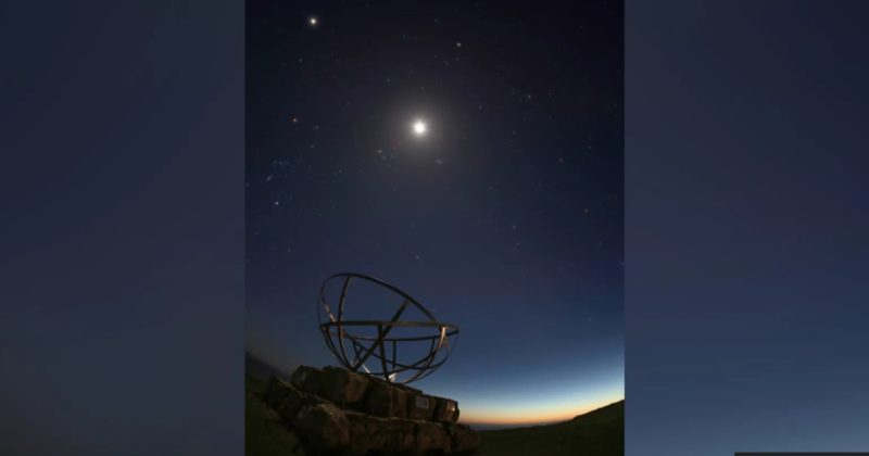 Photographer captures six planets in ‘parade’