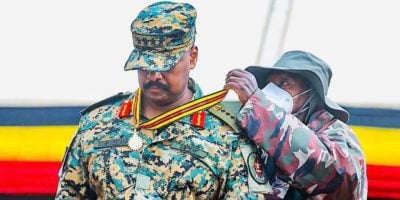 Museveni awards son Muhoozi Uganda’s second-highest military medal