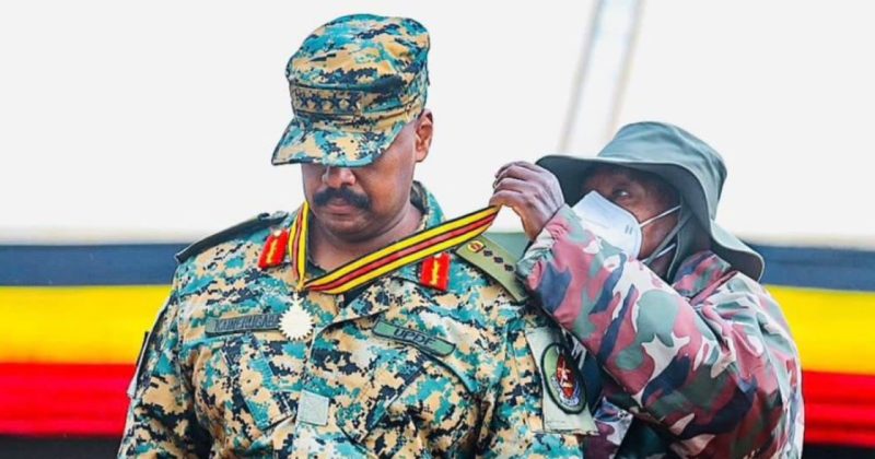 Museveni awards son Muhoozi Uganda’s second-highest military medal