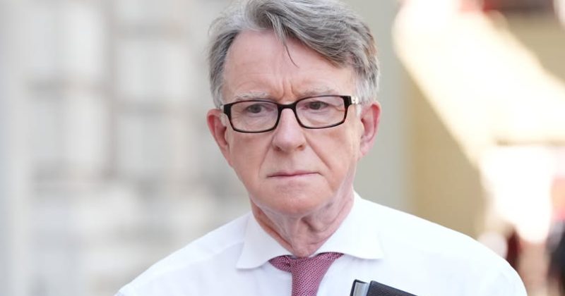 Lord Mandelson arrested on suspicion of misconduct in public office