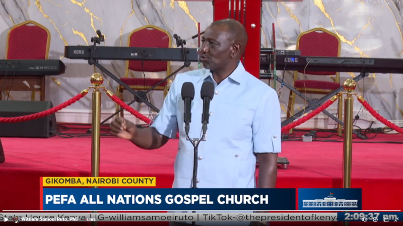 President Ruto Announces National Govt Partnership with Nairobi to Solve Garbage Crisis