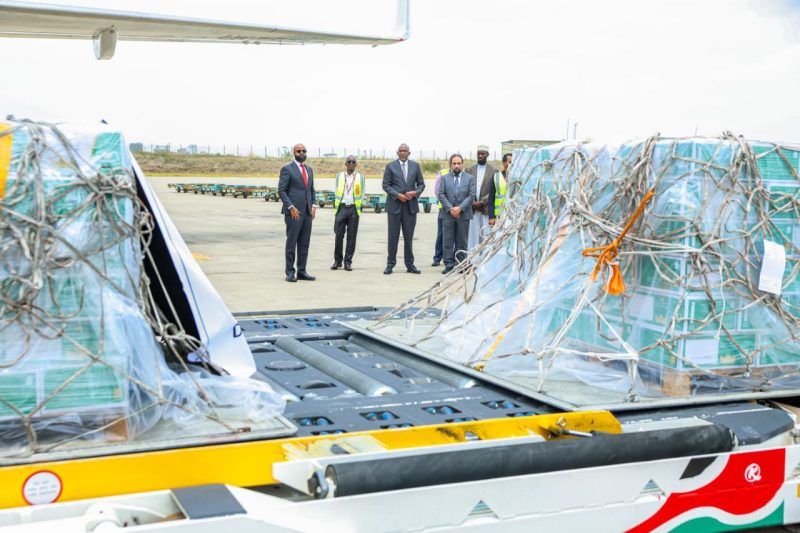Kenya Receives 30 Tons of Humanitarian Relief from UAE for Drought-Affected Communities