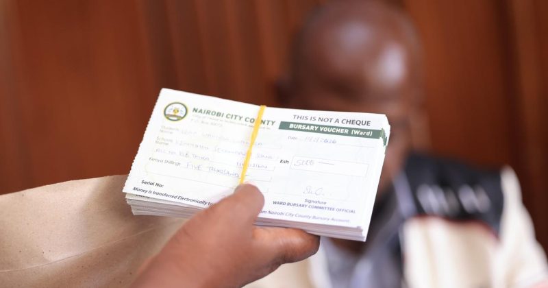 Sakaja Administration Disburses Sh297.5mn in Ward Bursaries to Support Nairobi Learners