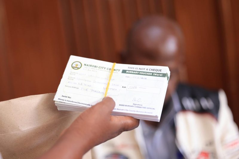 Sakaja Administration Disburses Sh297.5mn in Ward Bursaries to Support Nairobi Learners