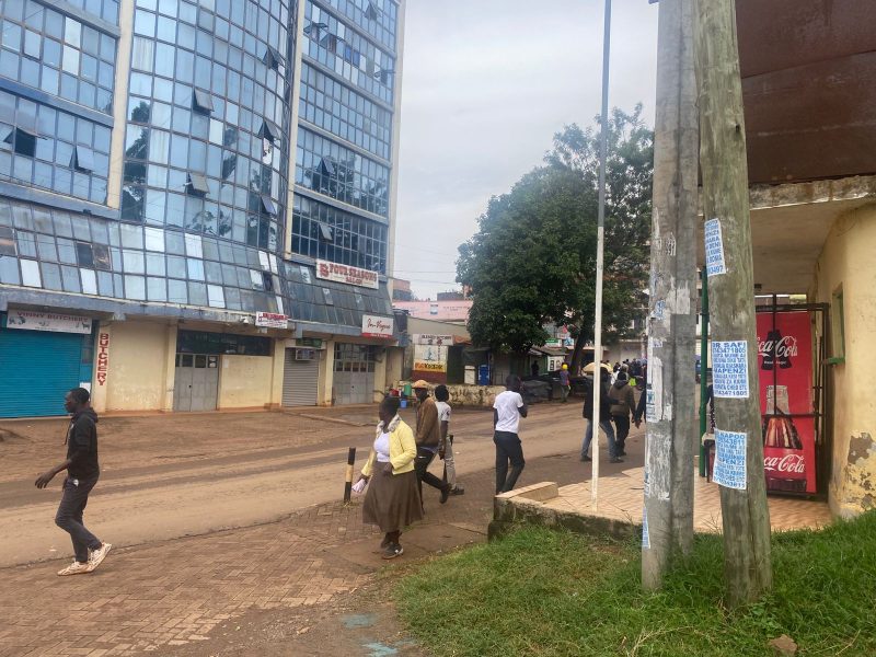 Kisii Traders Close Shops Over Fears of Violence During Opposition Visit