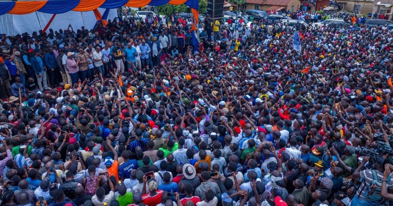 Sifuna’s Kakamega Rally Refuses to Fold Despite Teargas, State Push-back