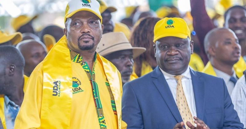 Moses Kuria Joins UDA Aspirants’ Meeting Following Gatundu South  MP Bid Declaration