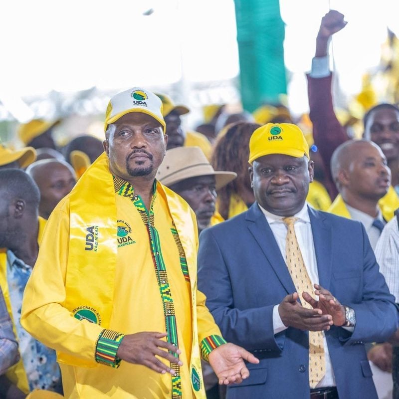 Moses Kuria Joins UDA Aspirants’ Meeting Following Gatundu South  MP Bid Declaration