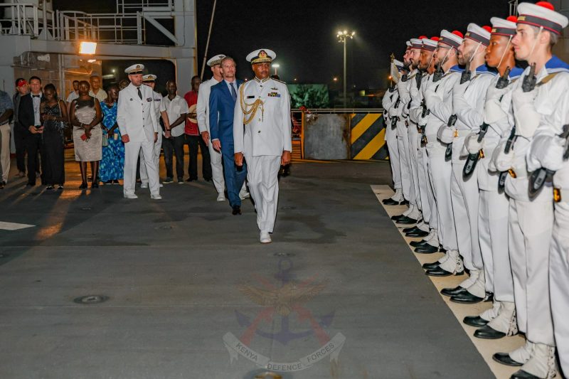 KDF Chief Kahariri Awarded France’s Highest Military and Civilian Merit